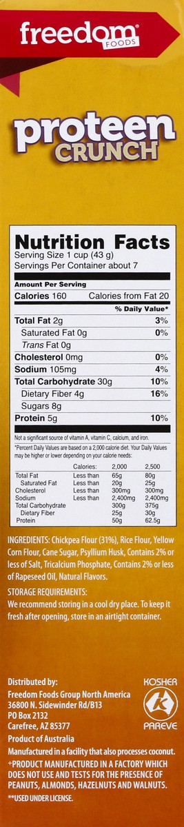 slide 4 of 9, Freedom Foods Cereal 10.6 oz, 10.6 oz