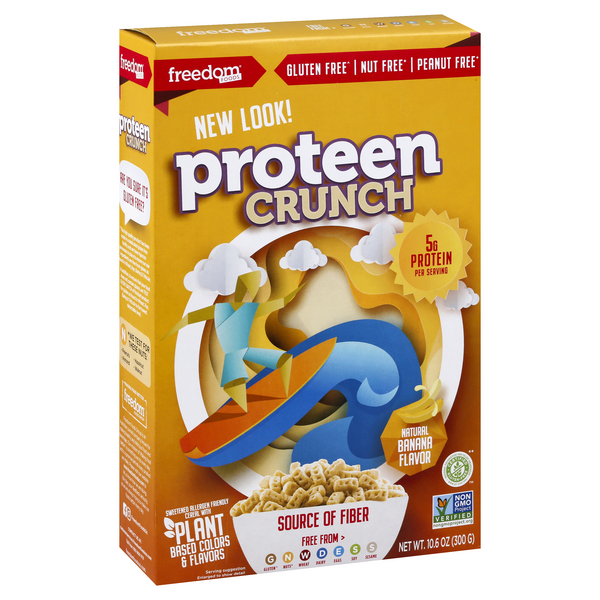 slide 1 of 1, Freedom Foods Pro-Teen Crunch Cereal, 10 oz