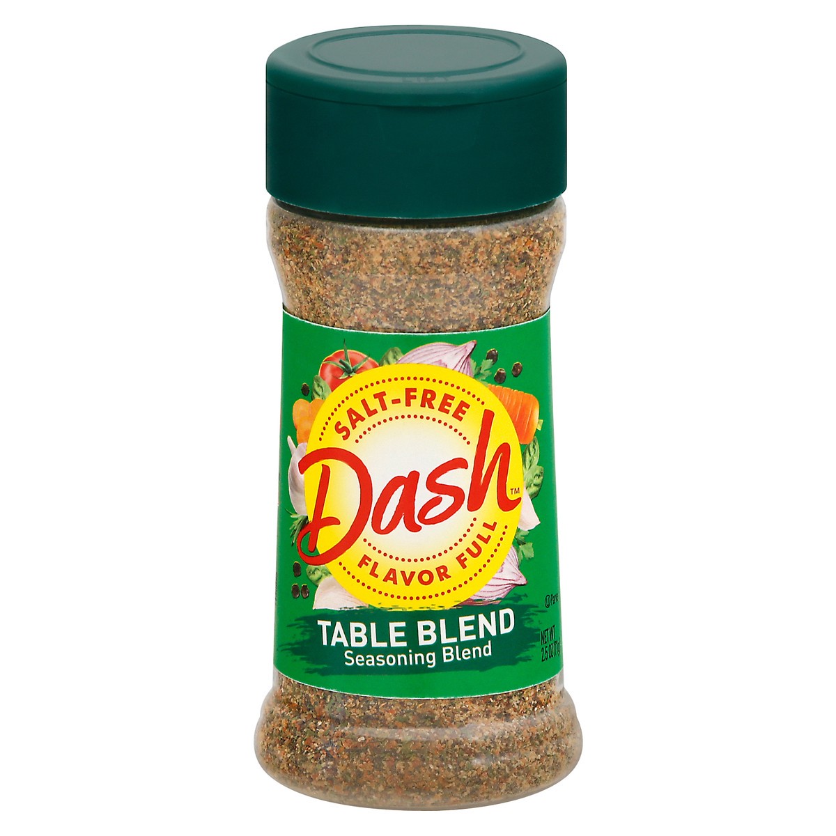 slide 1 of 1, Dash Salt-Free Table Blend Seasoning Blend 2.5 oz, 2.5 oz