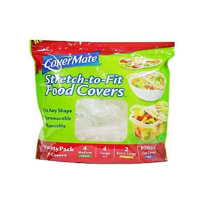 slide 1 of 1, CoverMate Stretch to Fit Food Covers, 8 ct