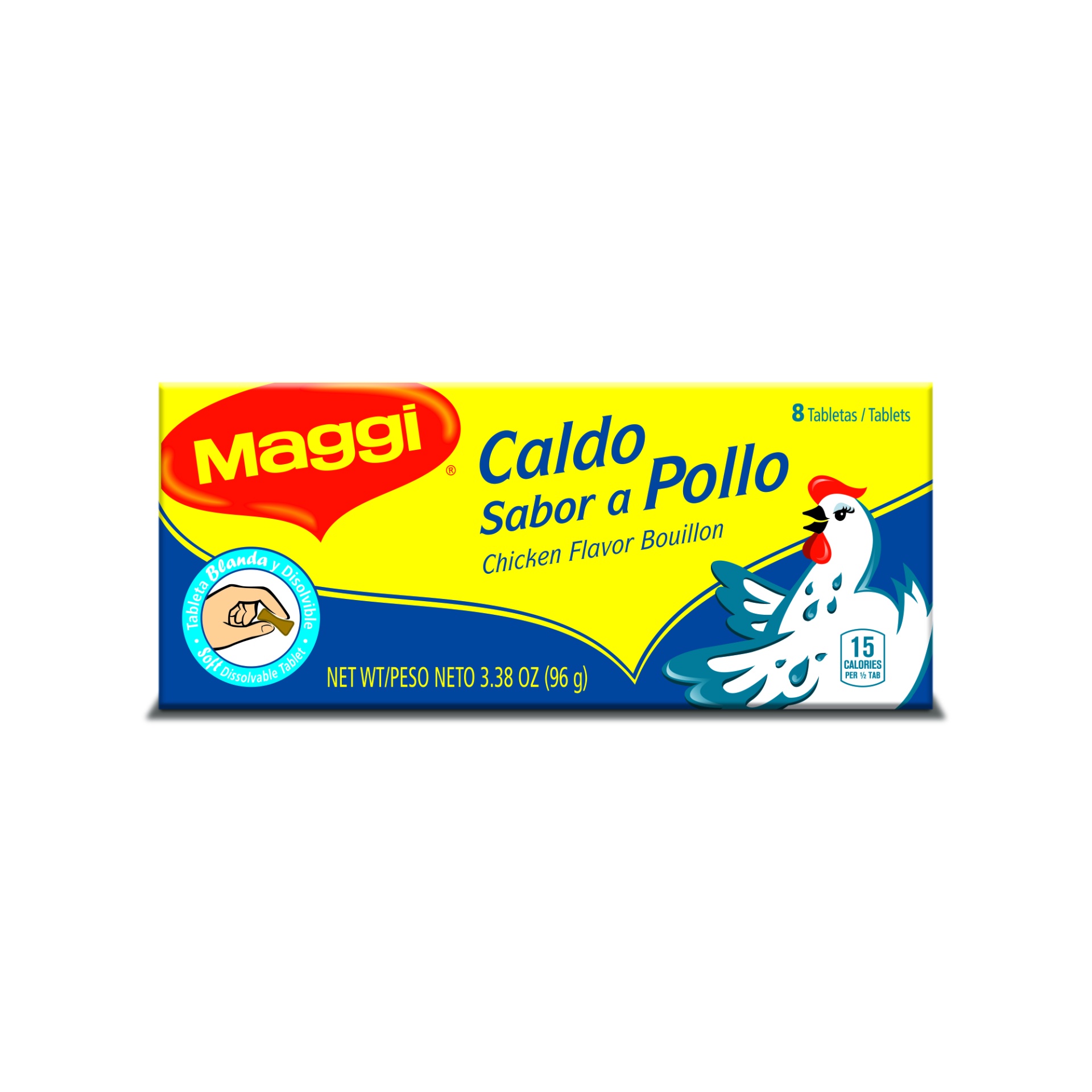 slide 1 of 1, Maggi Chicken Bouillon, 8 ct