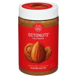 Octonuts Pure & Creamy Almond Butter 16 oz