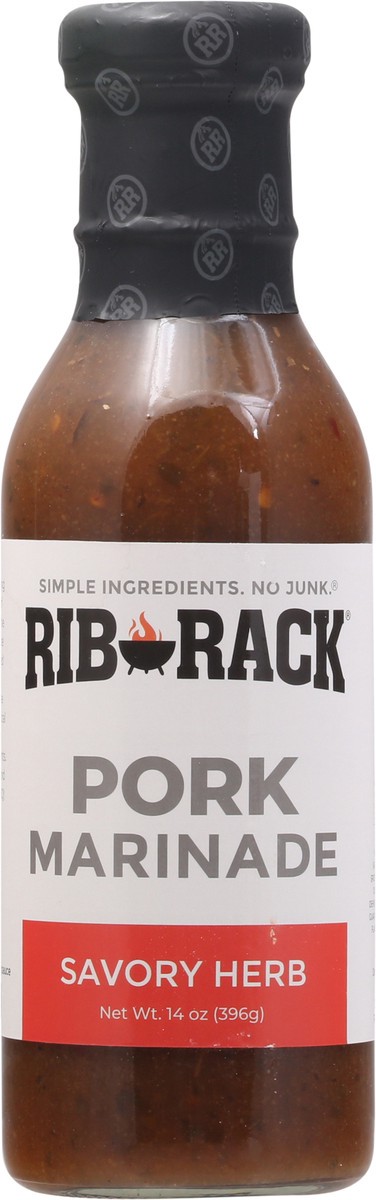 slide 4 of 9, Rib Rack Savory Herb Pork Marinade 14 oz, 14 oz