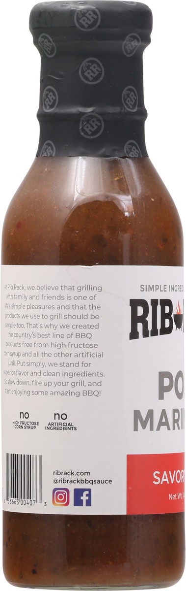 slide 5 of 9, Rib Rack Savory Herb Pork Marinade 14 oz, 14 oz