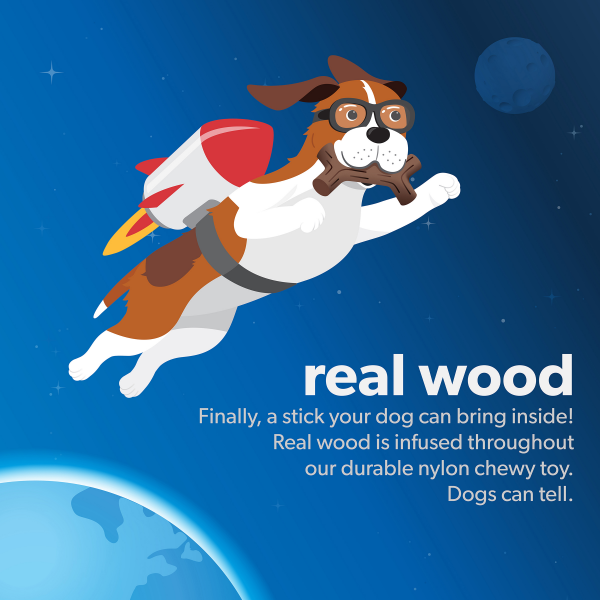 slide 2 of 19, LumaBone The Stick Medium Durable Chew 1 ea, 1 ct