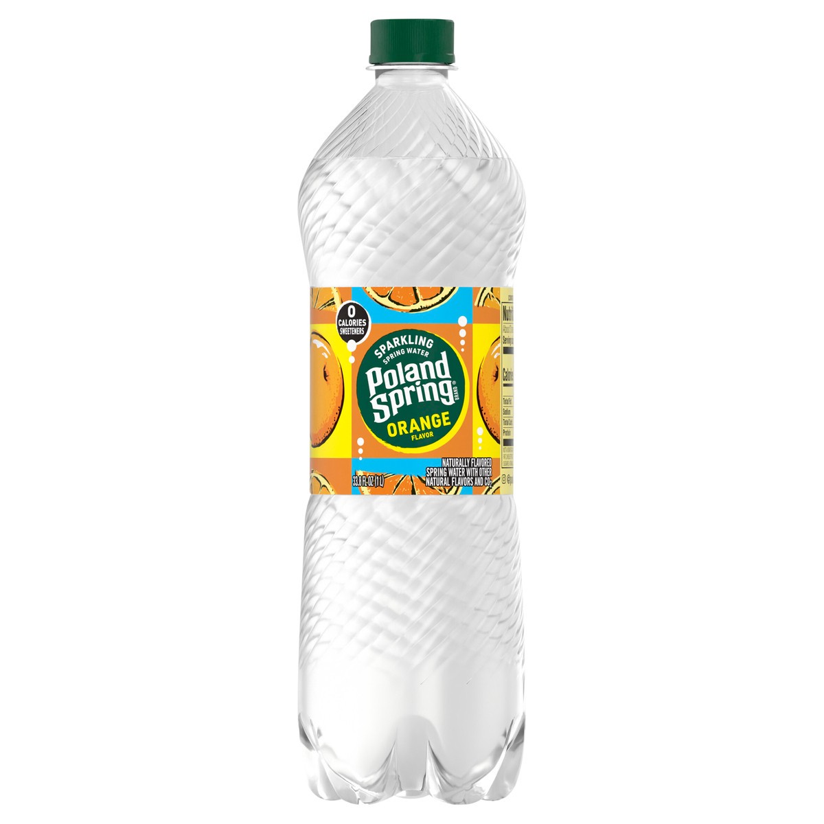 slide 1 of 7, Poland Spring Sparkling Water, Orange- 33.8 oz, 33.8 oz