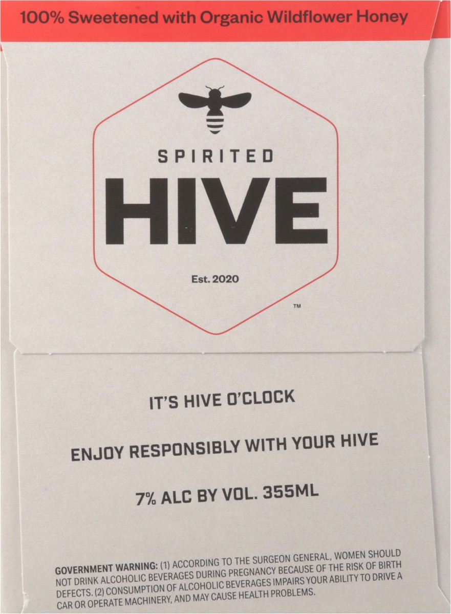 slide 4 of 13, Spirited Hive Vodka Cranberry 4Pk Can 12, 4 ct; 12 oz
