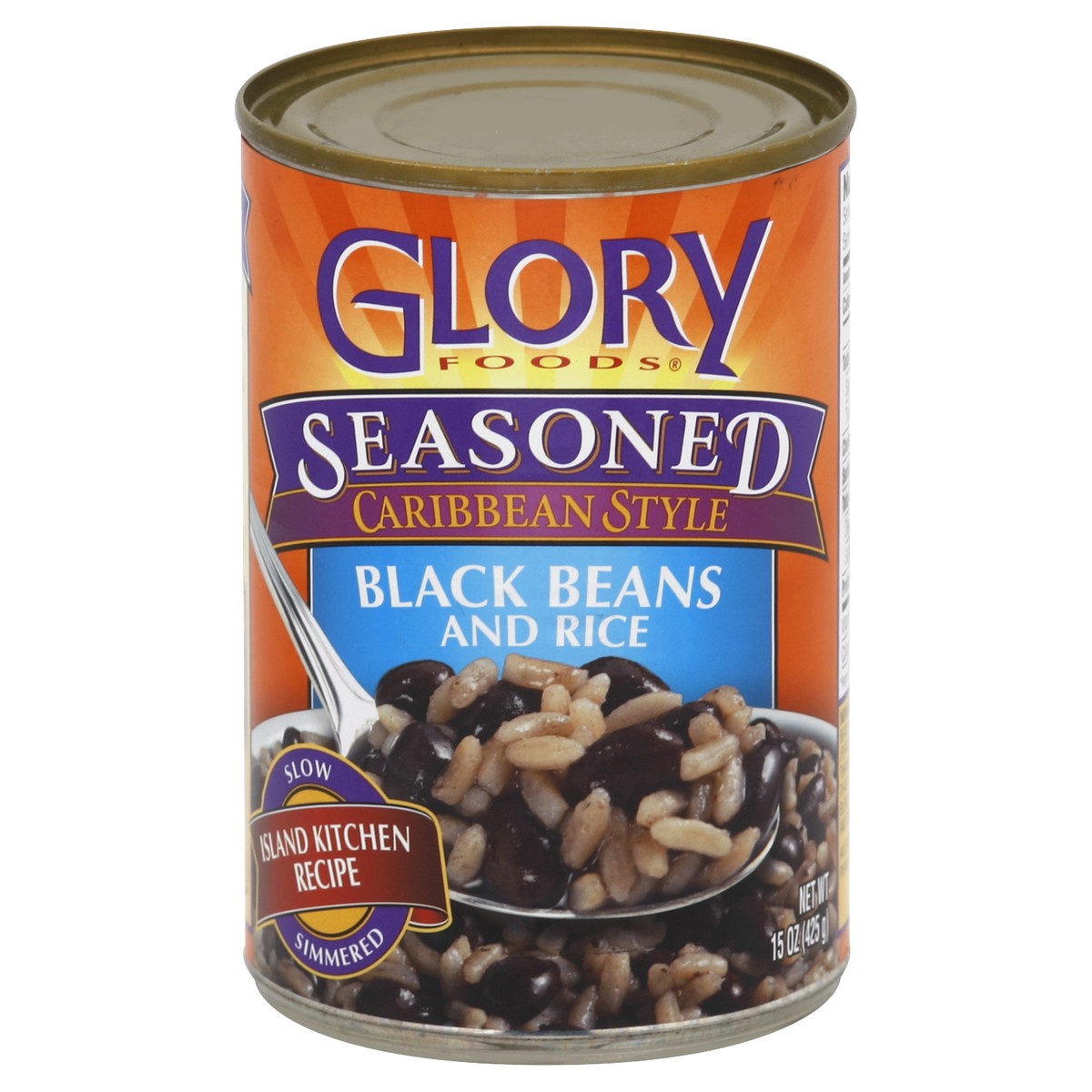 slide 2 of 3, Glory Foods Black Beans and Rice 15 oz, 15 oz