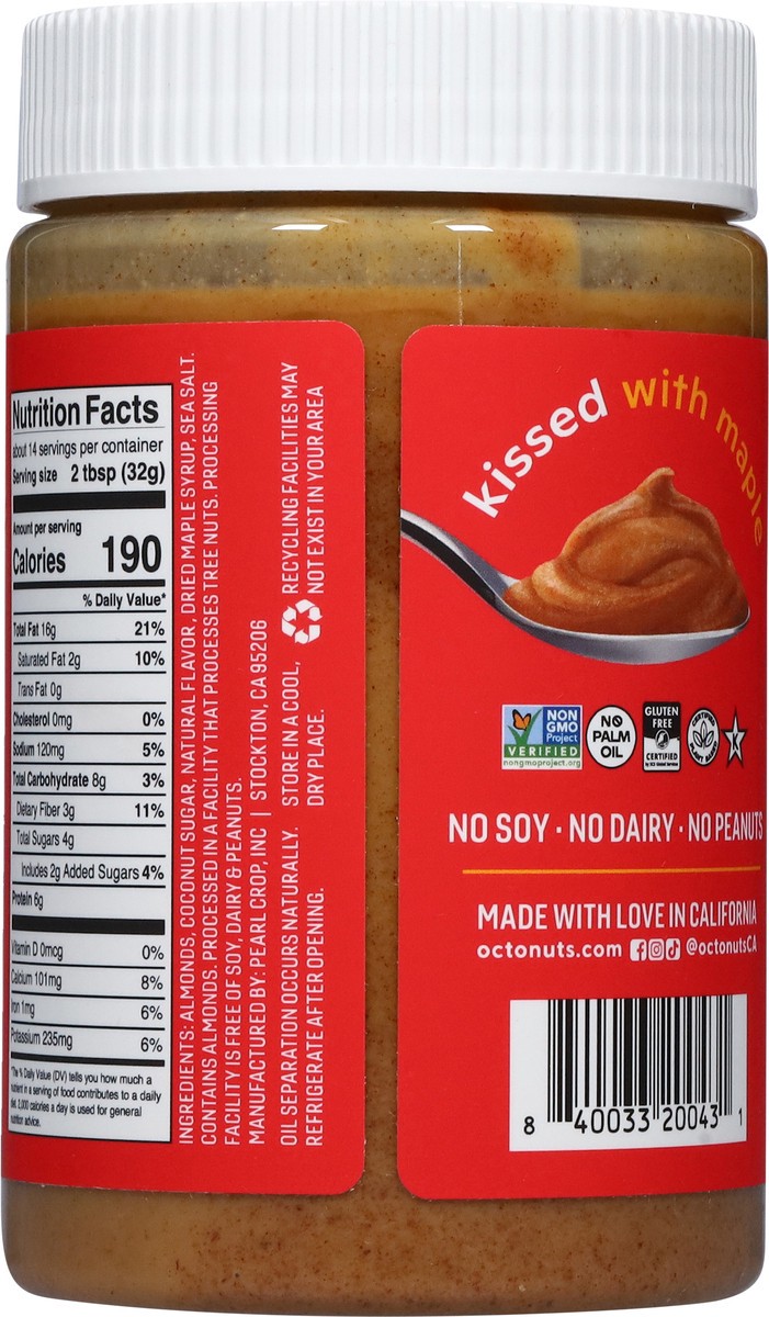 slide 4 of 13, Octonuts Butter Almond Rstd Maple 16 Oz, 16 oz