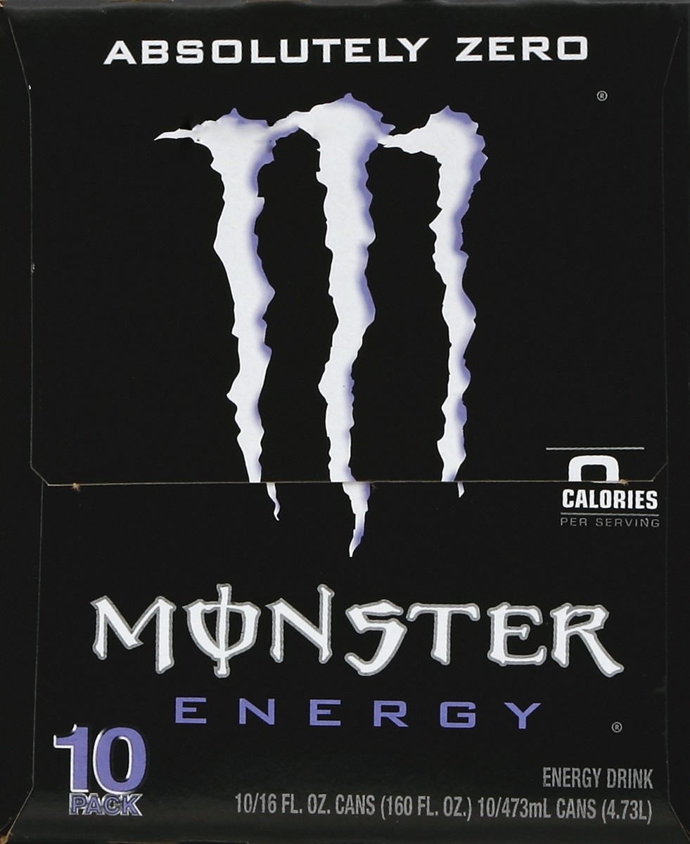 slide 5 of 6, Monster Energy Drink - 10 ct, 10 ct