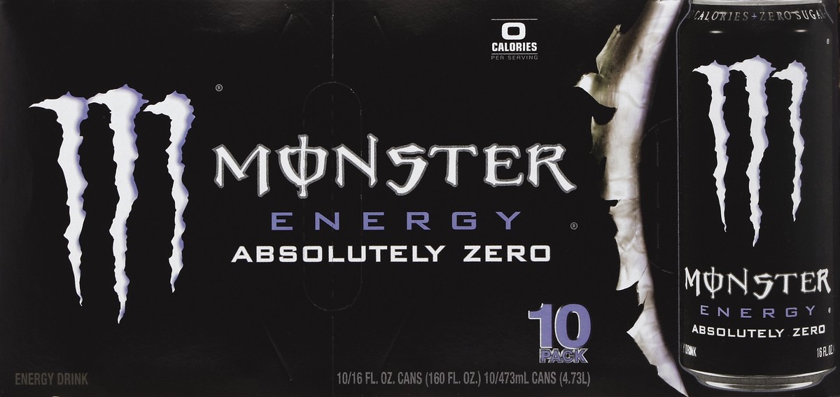 slide 6 of 6, Monster Energy Drink - 10 ct, 10 ct