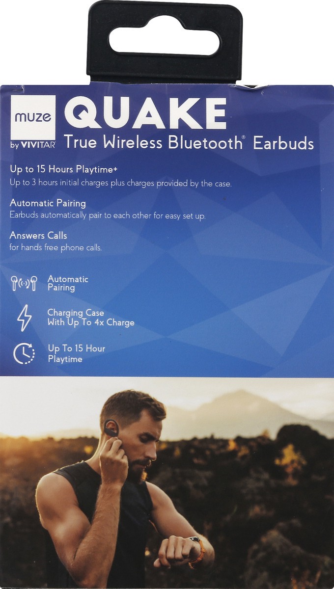 slide 5 of 11, Muze Quake True Wireless Earbuds 1 ea, 1 ct