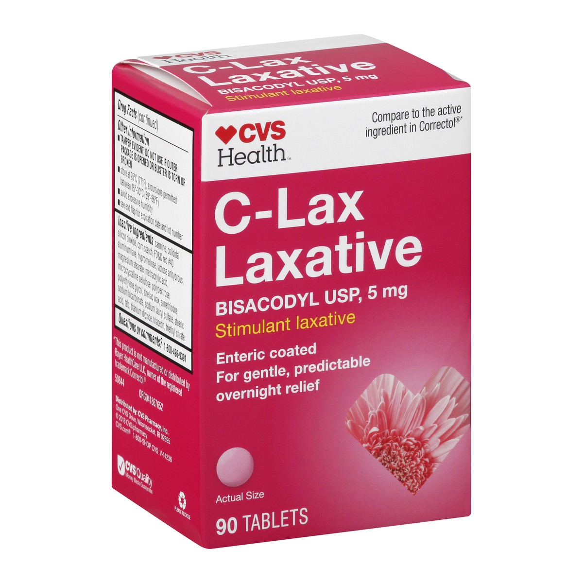 slide 11 of 11, CVS Health C-Lax Laxative Tablets, 90 Ct, 90 ct