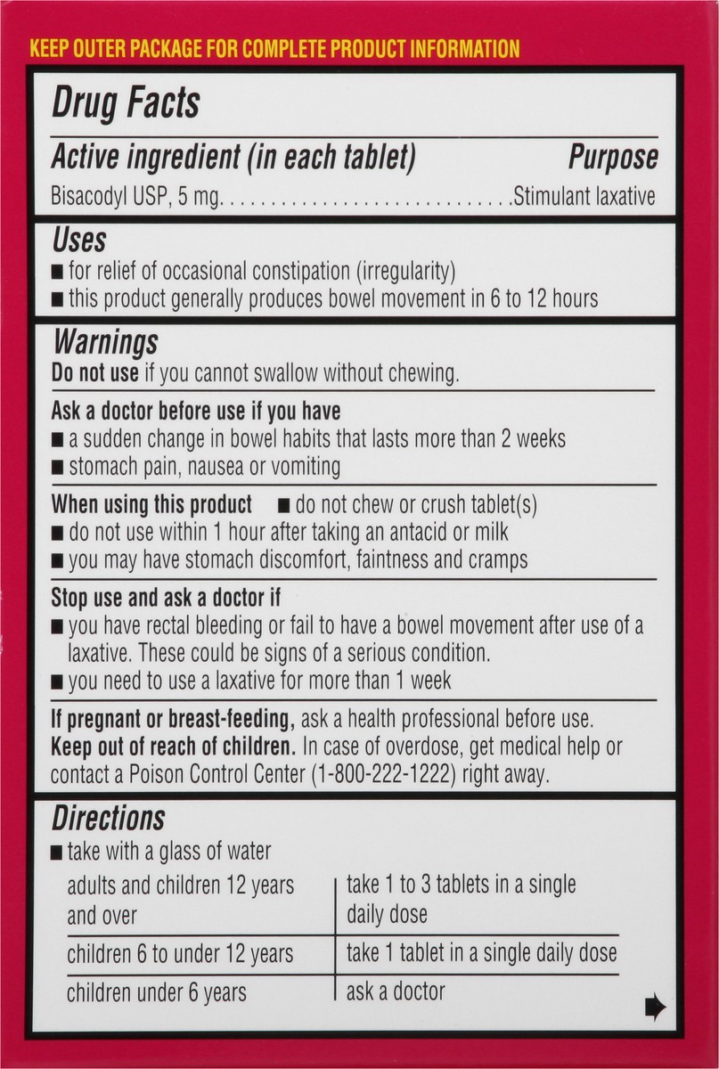 slide 5 of 11, CVS Health C-Lax Laxative Tablets, 90 Ct, 90 ct