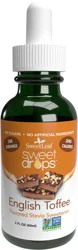 SweetLeaf Sweet Drops Liquid English Toffee Flavored Stevia Sweetener