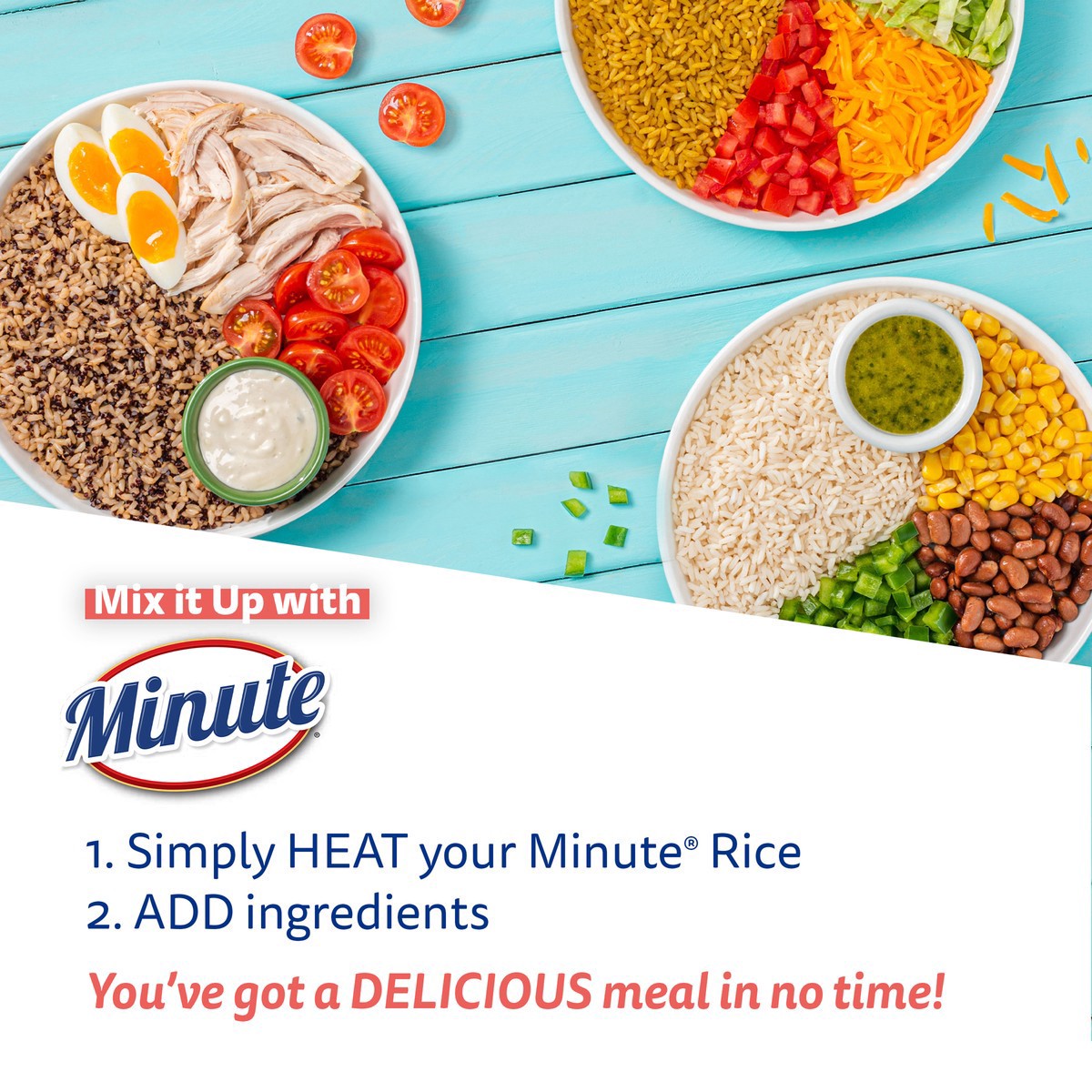 slide 7 of 7, Minute Seasoned Rice, Chicken & Herb, 8.8 oz