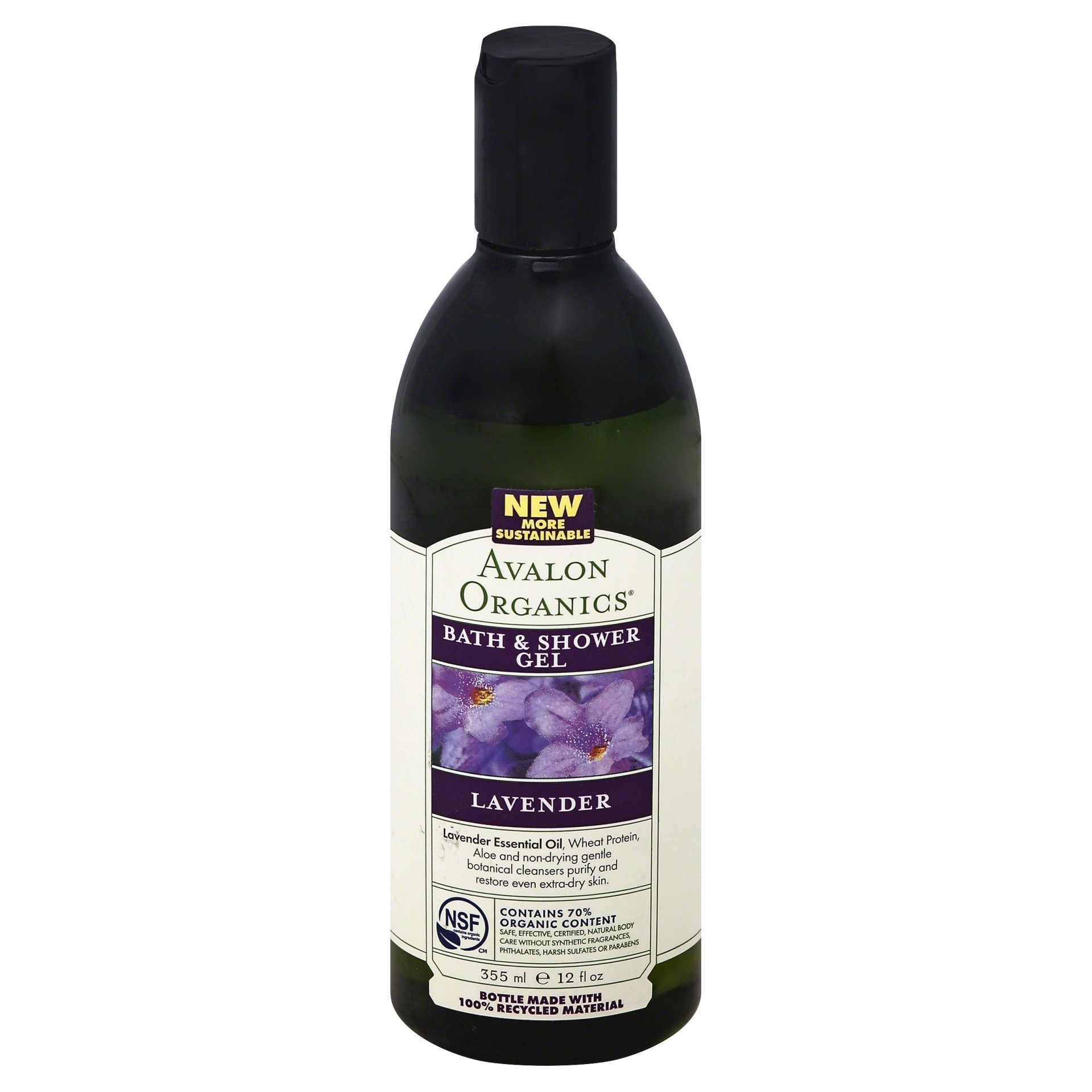 slide 1 of 1, Aval Or Lavdr Bath Gel, 1 ct