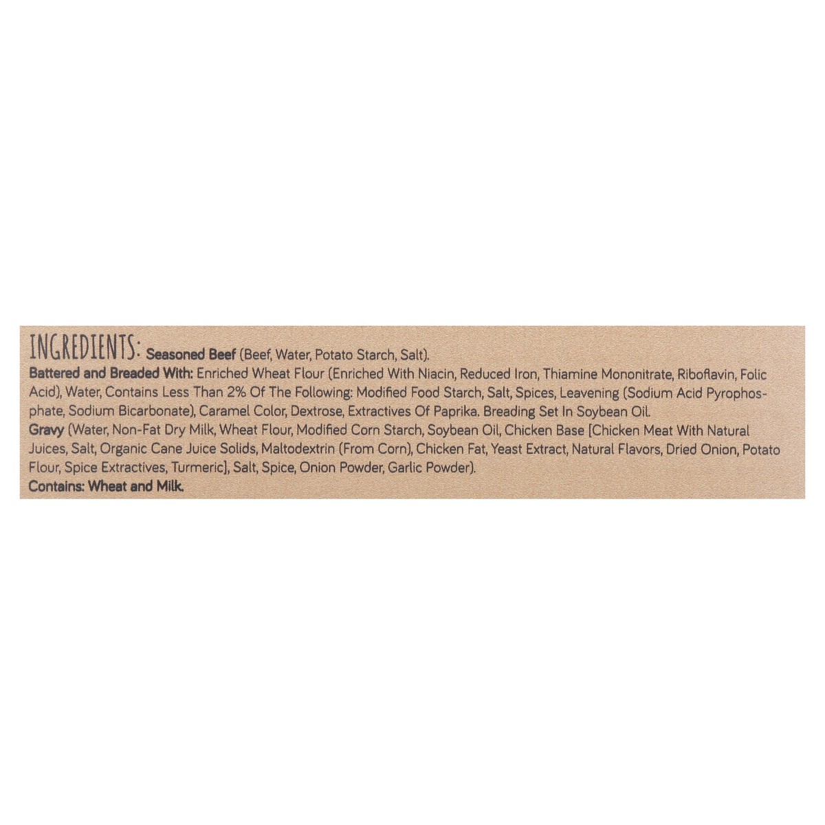 slide 12 of 13, Mistica Ranch Meats Mistica Ranch Country Fried Beef Steaks With Gravy, 14.4 oz