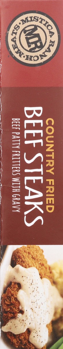 slide 2 of 13, Mistica Ranch Meats Mistica Ranch Country Fried Beef Steaks With Gravy, 14.4 oz