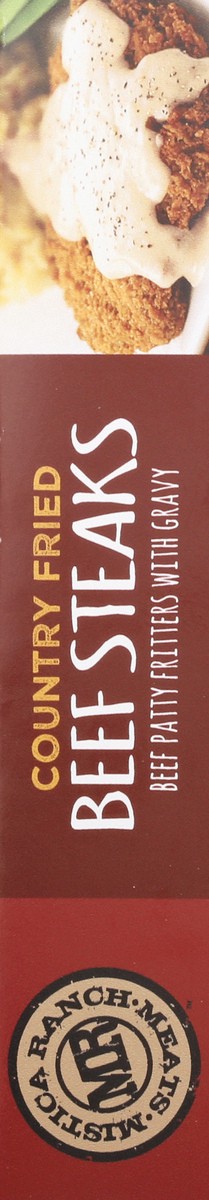 slide 9 of 13, Mistica Ranch Meats Mistica Ranch Country Fried Beef Steaks With Gravy, 14.4 oz