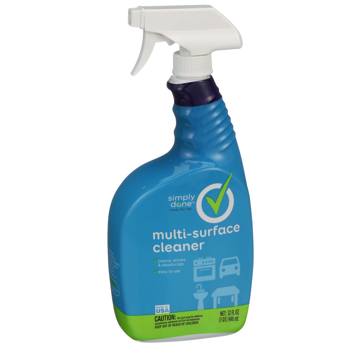 slide 6 of 11, Simply Done Multi-Surface Cleaner, 32 fl oz