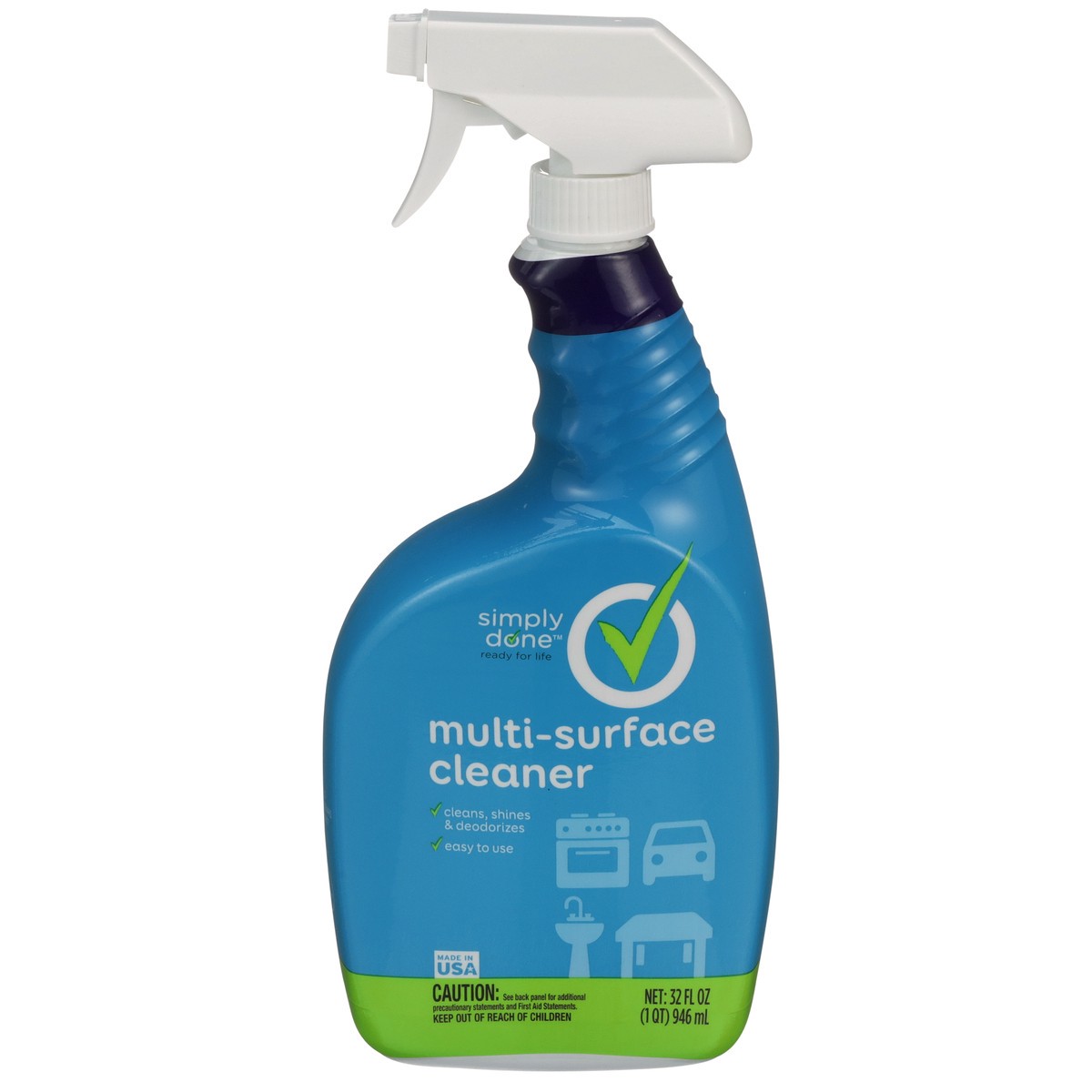 slide 1 of 11, Simply Done Multi-Surface Cleaner, 32 fl oz