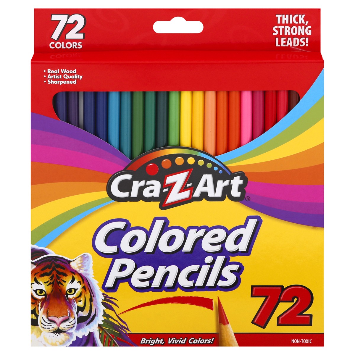 slide 1 of 9, Cra-Z-Art Colored Pencils 72 ea, 72 ct