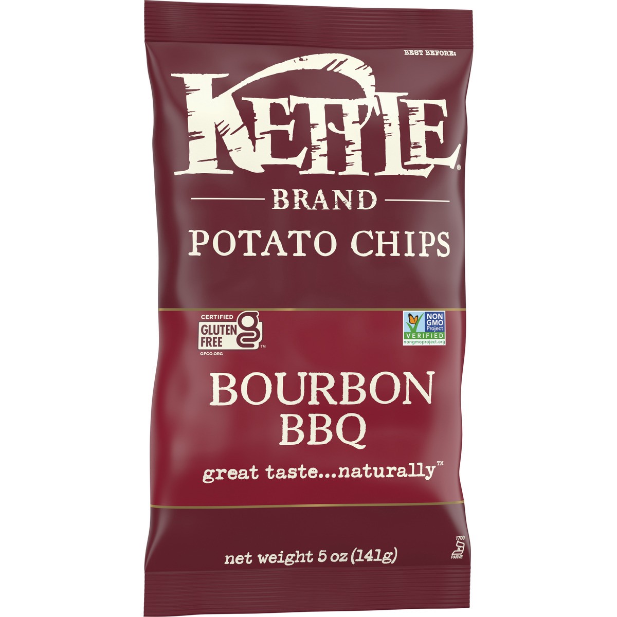 slide 2 of 10, Kettle Brand Bourbon Bbq, 5 oz