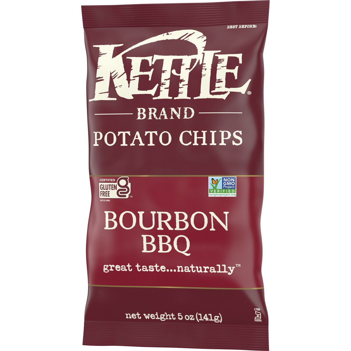 slide 3 of 10, Kettle Brand Bourbon Bbq, 5 oz