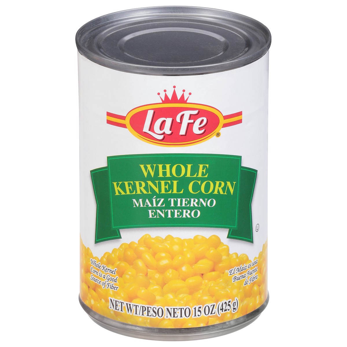 slide 1 of 9, La Fe Whole Kernel Corn 15 oz, 15 oz