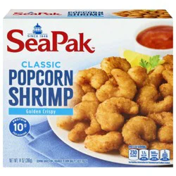SeaPak Golden Crispy Classic Popcorn Shrimp 14 oz