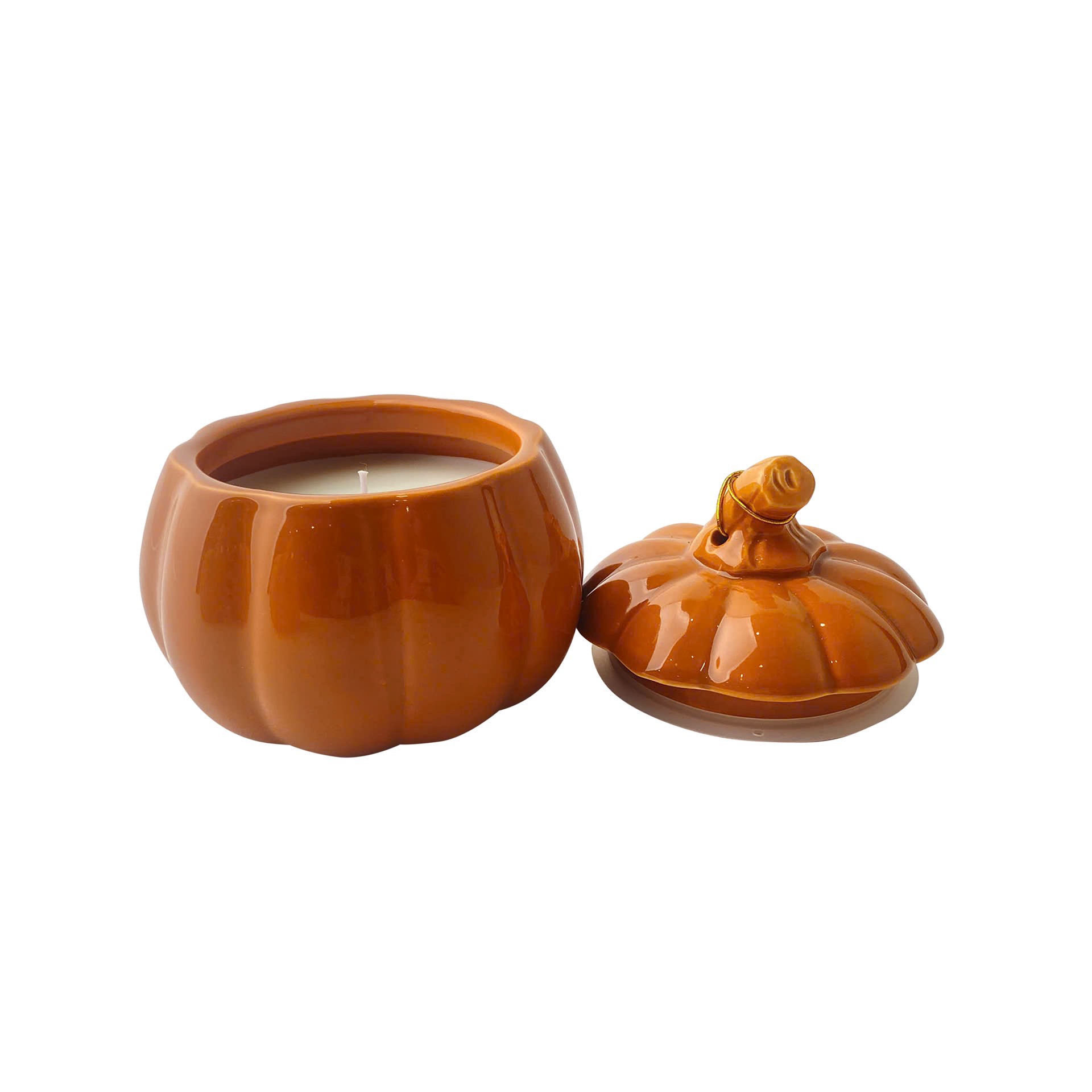 slide 2 of 4, 11oz. Scented Ceramic Pumpkin Candle By Ashland, 11 oz