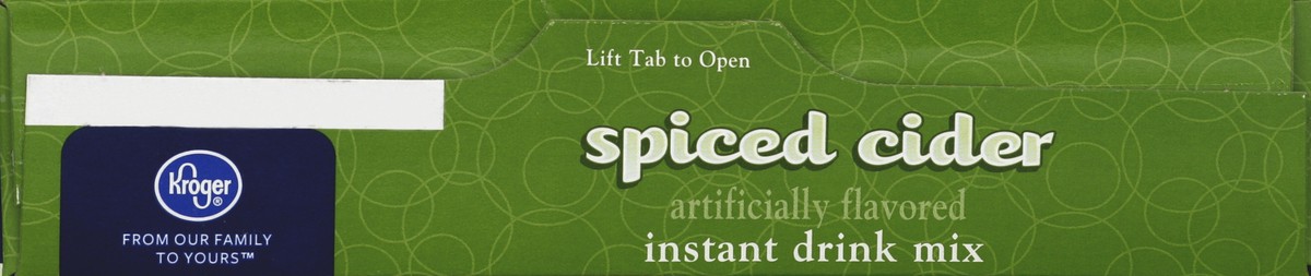 slide 2 of 6, Kroger Instant Spiced Cider, 10 ct; 0.74 oz