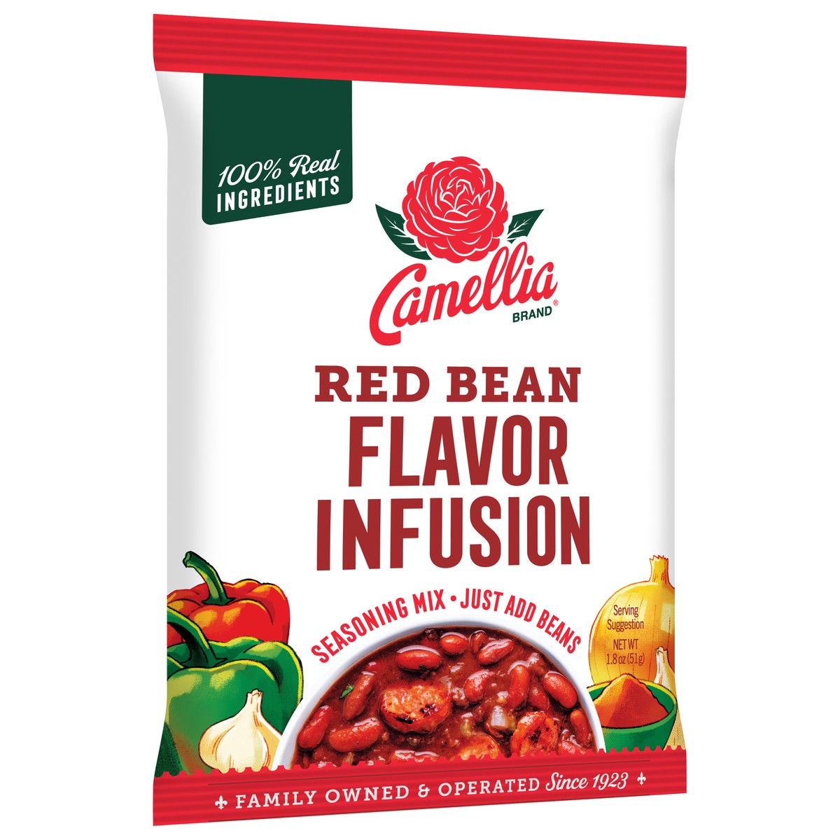 slide 3 of 4, Camellia Red Bean Flavor Infusion Seasoning Mix 1.8 oz, 1.8 oz
