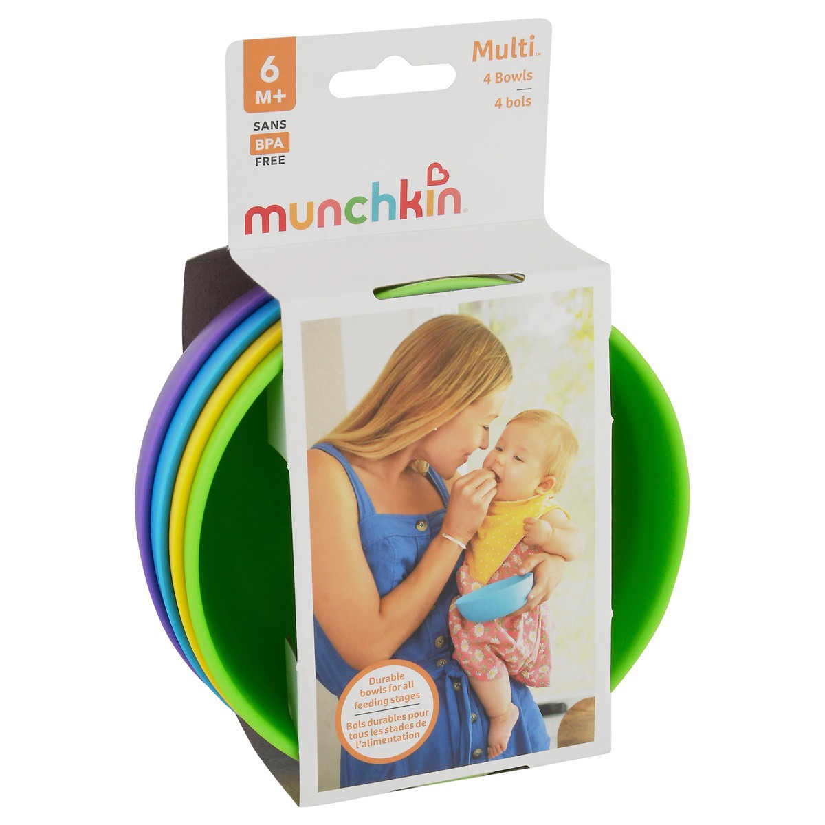 slide 2 of 9, Munchkin Multi Bowls, 4 ct