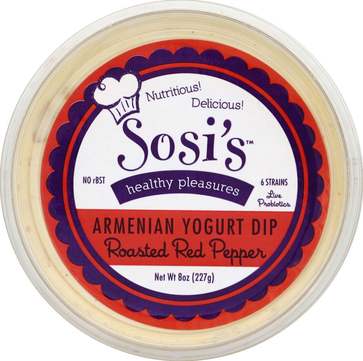 slide 2 of 3, Sosis Healthy Pleasures Sosis Armenian Yogurt Roasted Red Pepper, 8 oz