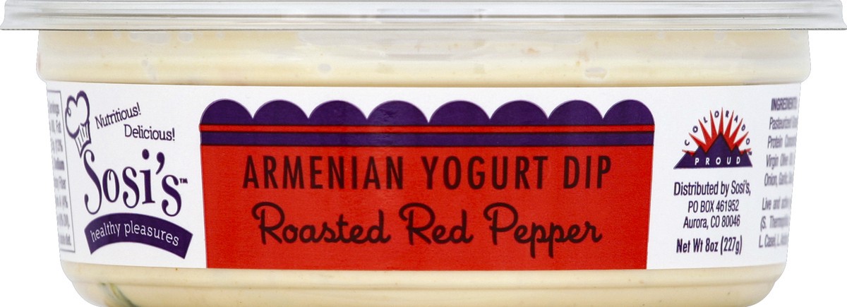 slide 3 of 3, Sosis Healthy Pleasures Sosis Armenian Yogurt Roasted Red Pepper, 8 oz