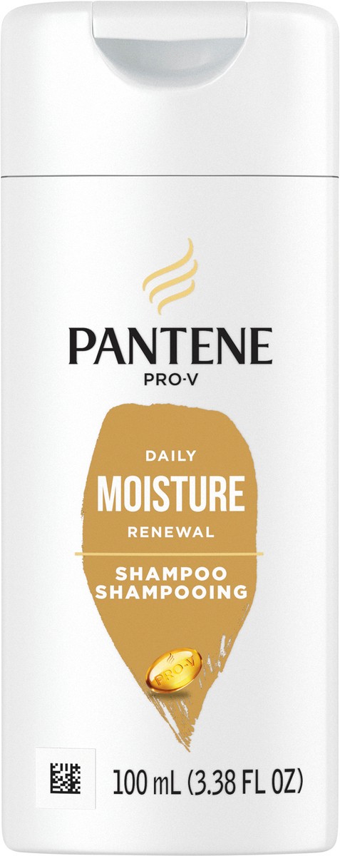 slide 1 of 3, PANTENE PRO-V Daily Moisture Renewal Shampoo, 3.38 oz, 3.38 fl oz