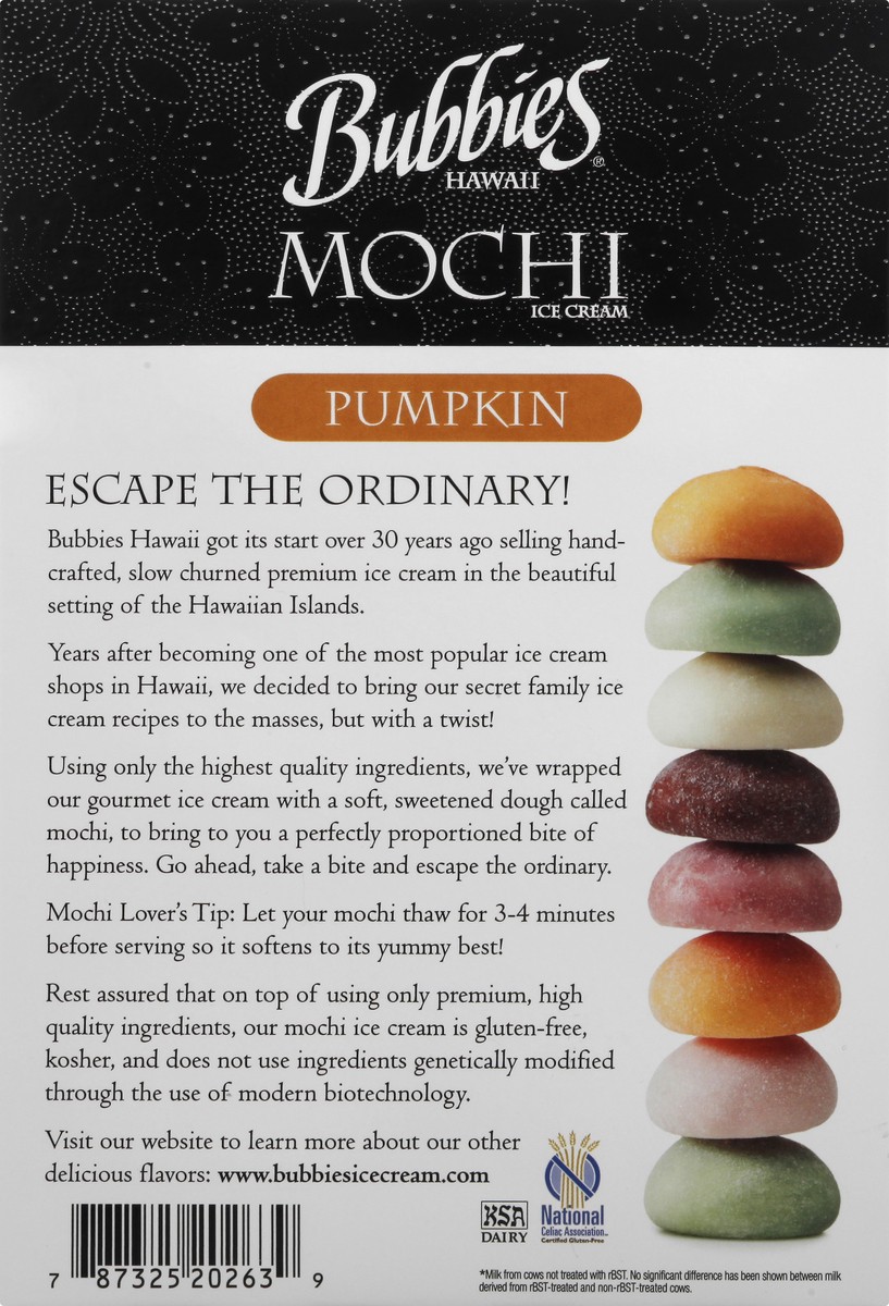 slide 2 of 9, Bubbies Mochi 6 oz, 