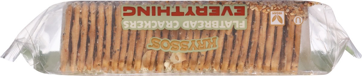 slide 10 of 13, Kryssos Everything Flatbread Crackers 6.5 oz, 6.5 oz