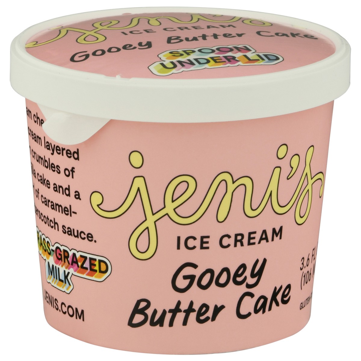 slide 2 of 9, Jeni's Gooey Butter Cake Ice Cream 3.6 oz, 3.60 oz