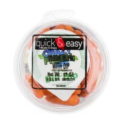 Quick and Easy Veggie Blend with Dip, 12 oz