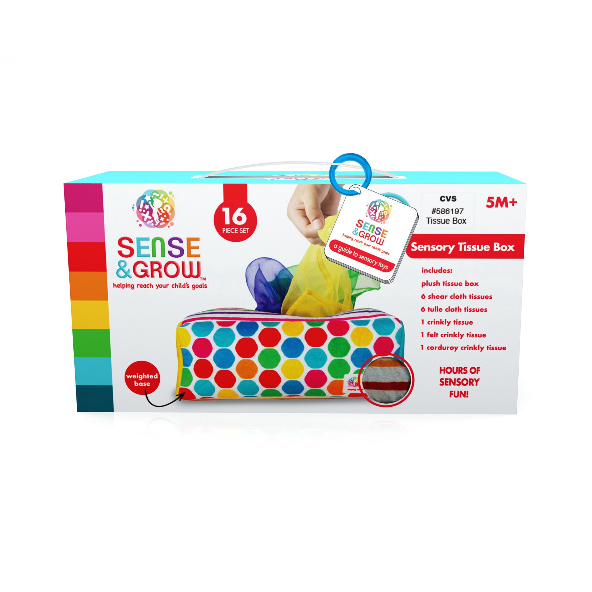 slide 1 of 1, SEASONAL MISC Tissue Box, 1 ct