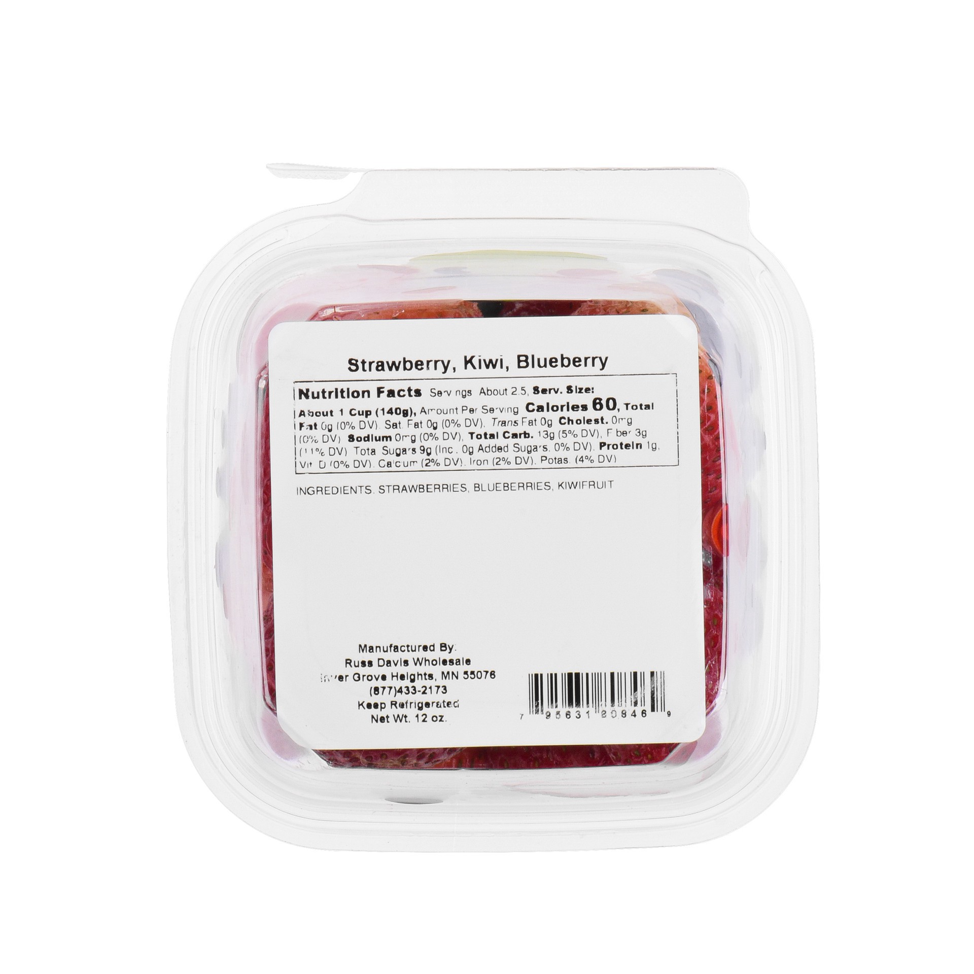 slide 1 of 1, Quick and Easy Strawberry Kiwi Blueberry, 12 Ounce, 12 oz