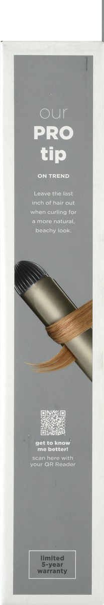 slide 5 of 11, InfinitiPRO 1-1/4 Inch Tourmaline Ceramic Curling Iron 1 ea, 1 ct