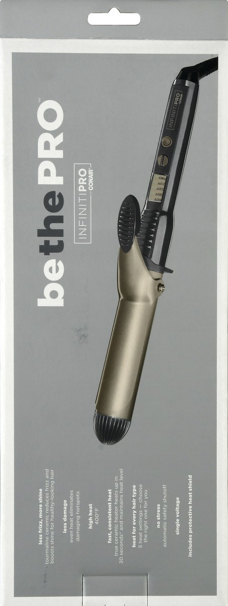 slide 11 of 11, InfinitiPRO 1-1/4 Inch Tourmaline Ceramic Curling Iron 1 ea, 1 ct