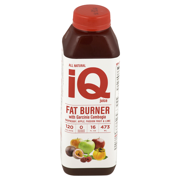 slide 1 of 1, iQ Fat Burner Juice With Garcinia Cambogia, 16 fl oz
