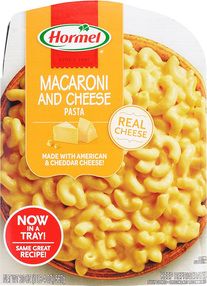 slide 1 of 9, HORMEL Macaroni and Cheese Pasta, 20 oz