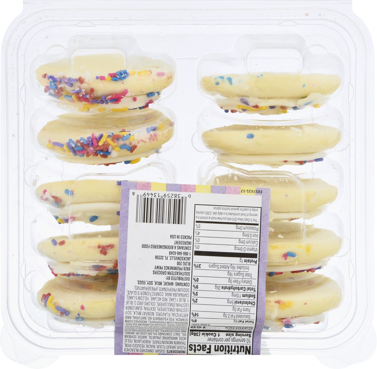 slide 13 of 13, Se Grocers White Frosted, 1 ct