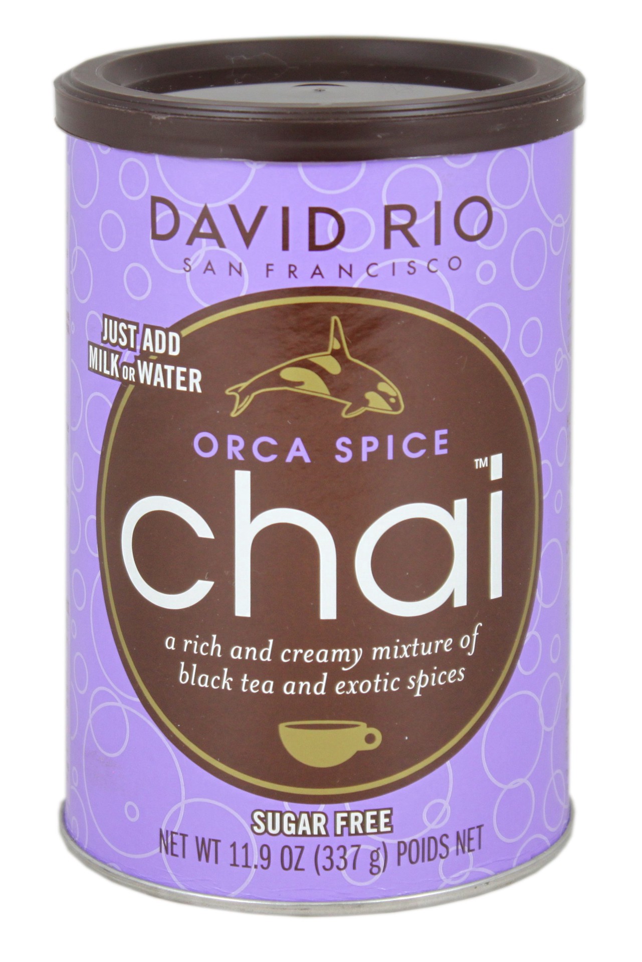 slide 1 of 1, David Rio Orca Spice Chai Sugar-Free - 11.9 oz, 11.9 oz